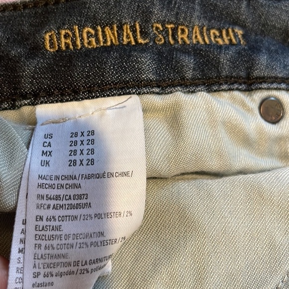 American Eagle 360 Flex Original Straight Jeans - Picture 7 of 8